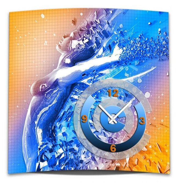 Designové nástěnné hodiny GQ-001 DX-time 50cm