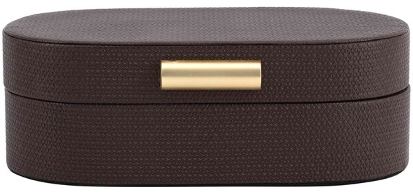 Richmond Hnědý úložný box Nova 21 x 10 cm