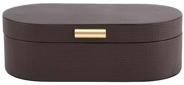 Richmond Hnědý úložný box Nova 30 x 15 cm