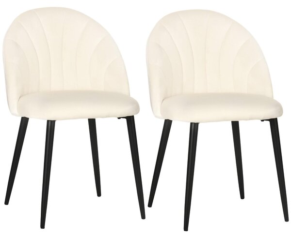 Jídelní židle - Židle - Židle s opěradlem - Kuchyňské židle - Designové židle - Sada 2 kusů - Materiál potahu: [zde by mělo být uvedeno konkrétní materiál, např. látka, kůže, atd.]