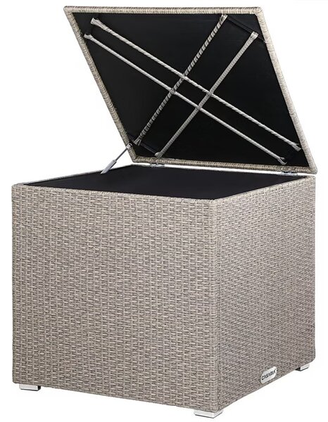 Deuba Úložný box 75x75x70 cm - béžová