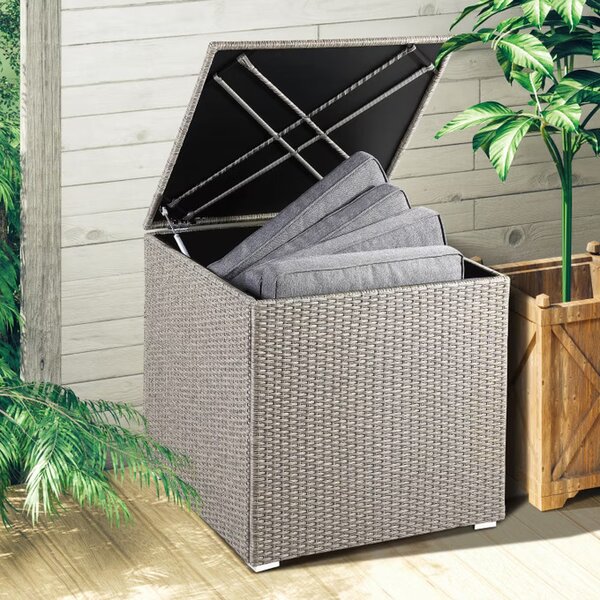 Deuba Úložný box 75x75x70 cm - béžová