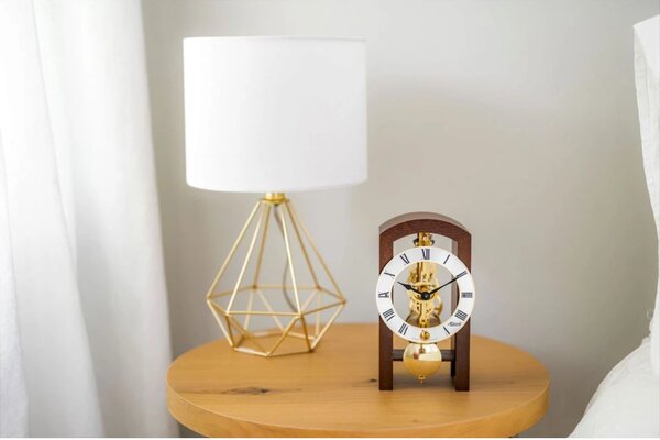 Stolní mechanické kyvadlové hodiny 23015-030721 Hermle 18cm