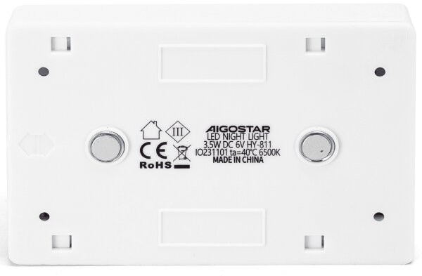 Aigostar - LED Přenosné noční svítidlo LED/4xAAA 6500K