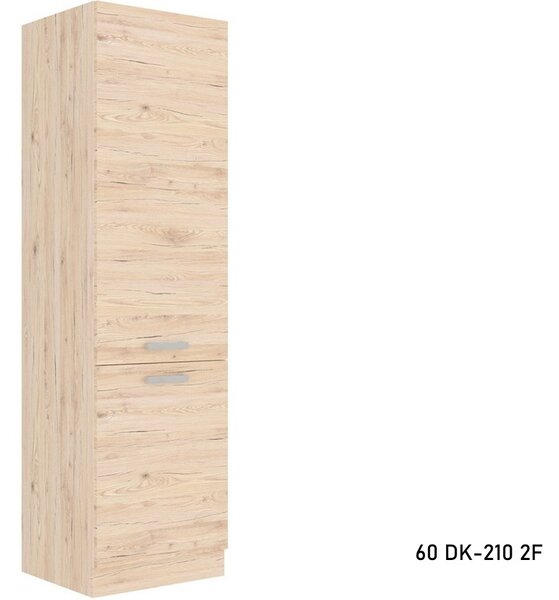 Kuchyňská skříňka vysoká BORDEAUX 60 DK-210 2F, 60x210x57, dub Bordeaux