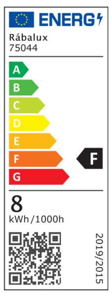 Koupelnové nástěnné LED svítidlo ZAIN černá, šířka 60 cm
