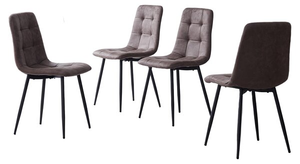 Jídelní židle - Židle - Sedací křeslo - Otočná židle - Židle k jídelnímu stolu - Ergonomické pohodlí - Potah z umělé kůže