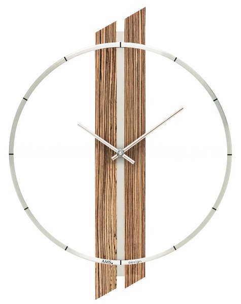 Designové nástěnné hodiny 9606 AMS 55cm