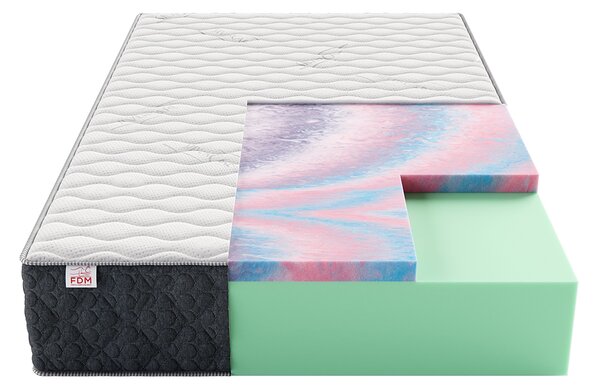Pěnová matrace MERIDO 80x200 cm HR pěna Silver Care potah 30 cm