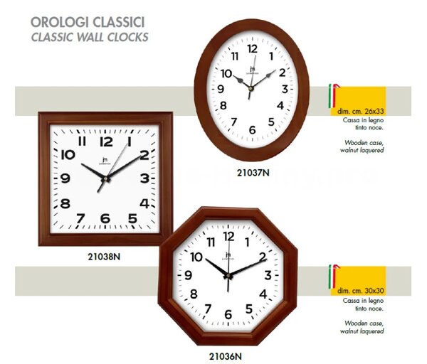 Lowell Italy Designové nástěnné hodiny 21036N Lowell 30cm