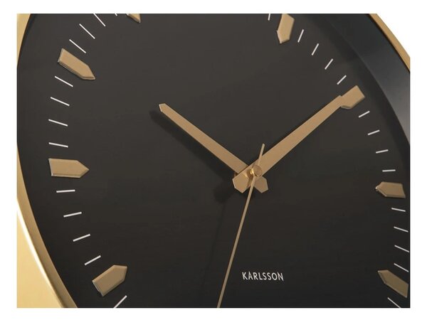 Designové nástěnné hodiny 5912GD Karlsson 35cm