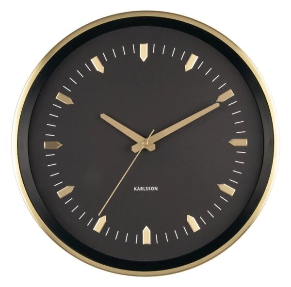 Designové nástěnné hodiny 5912GD Karlsson 35cm