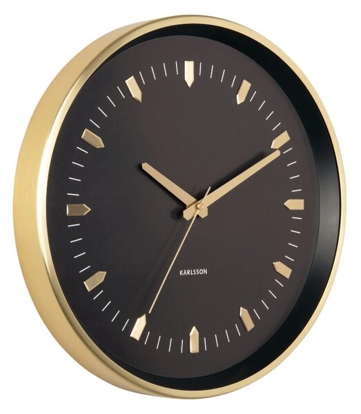 Designové nástěnné hodiny 5912GD Karlsson 35cm