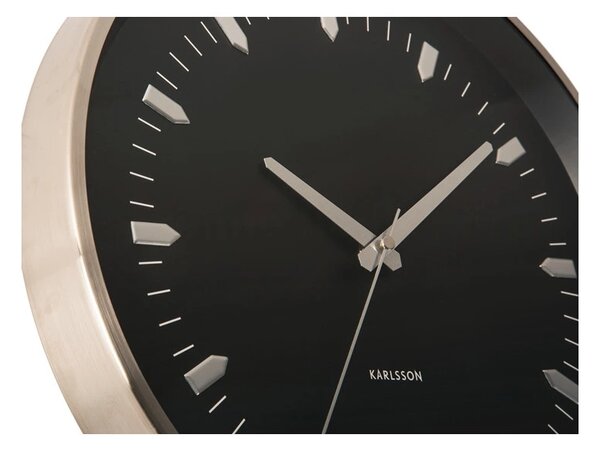 Designové nástěnné hodiny 5912SI Karlsson 35cm