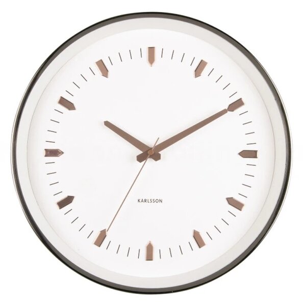Designové nástěnné hodiny 5912GM Karlsson 35cm