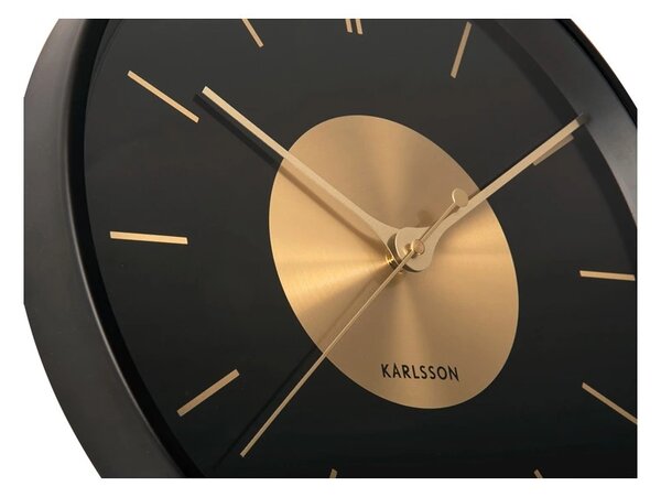 Designové nástěnné hodiny 5918BK Karlsson 35cm
