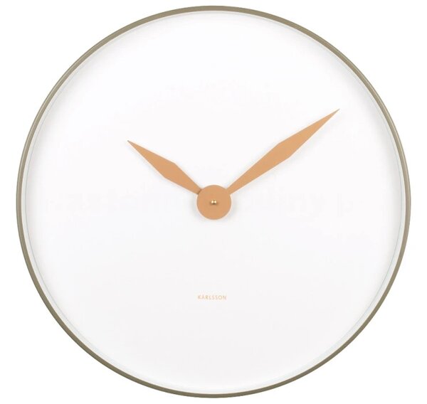 Designové nástěnné hodiny 5910GR Karlsson 50cm