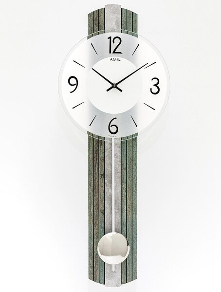 Designové kyvadlové hodiny 7488 AMS 62cm