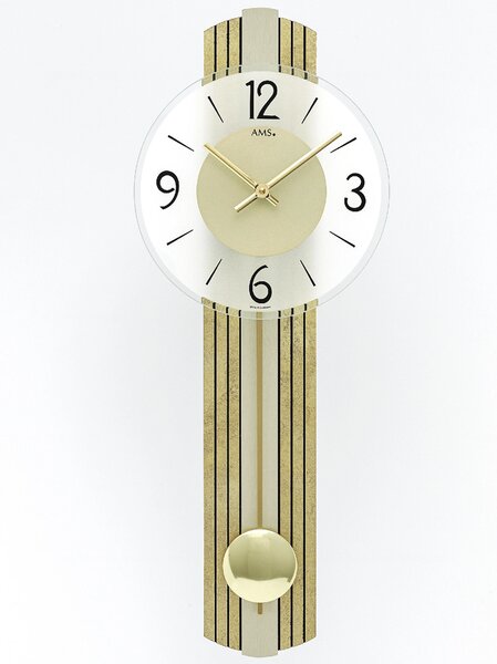 Designové kyvadlové hodiny 7487 AMS 62cm