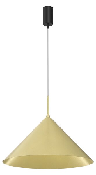 Závěsné svítidlo Capital, 1x zlaté kovové stínítko, (fi 46cm), b