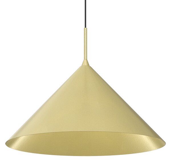 Závěsné svítidlo Capital, 1x zlaté kovové stínítko, (fi 46cm), b