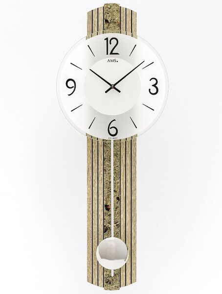 Designové kyvadlové hodiny 7489 AMS 62cm