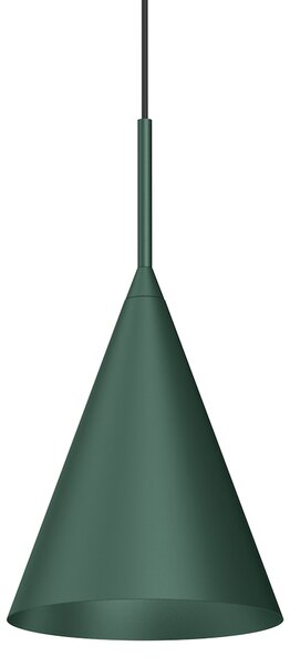 Závěsné svítidlo Capital, 1x zelené kovové stínítko, (fi 17cm), gr