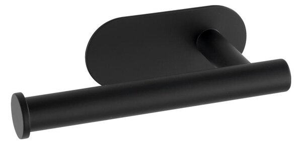 WENKO 24287100-Držák toaletního papíru TURBO-LOC OREA BLACK 16x7 cm nerez/černá