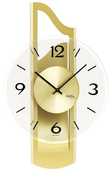 Designové nástěnné hodiny 9679 AMS 42cm