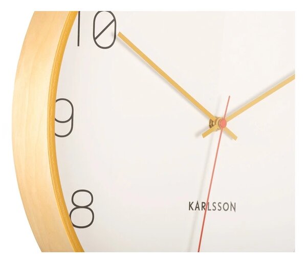 Designové nástěnné hodiny 5926YE Karlsson 40cm