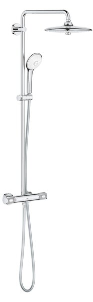 GROHE Euphoria System 260 - Sprchový systém s termostatem na zeď, chrom 27296003