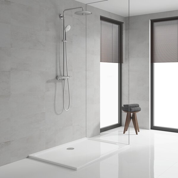 GROHE Euphoria System 260 - Sprchový systém s termostatem na zeď, chrom 27296003