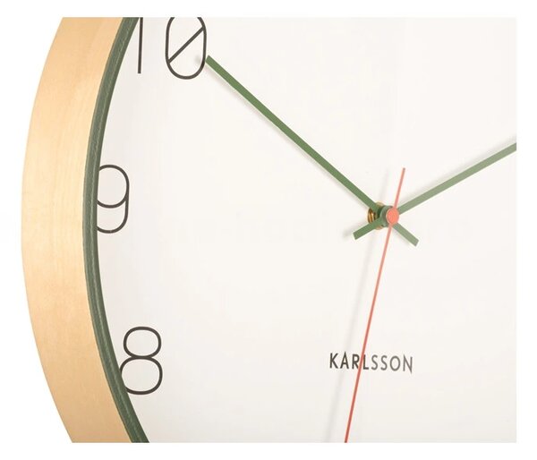 Designové nástěnné hodiny 5926GR Karlsson 40cm