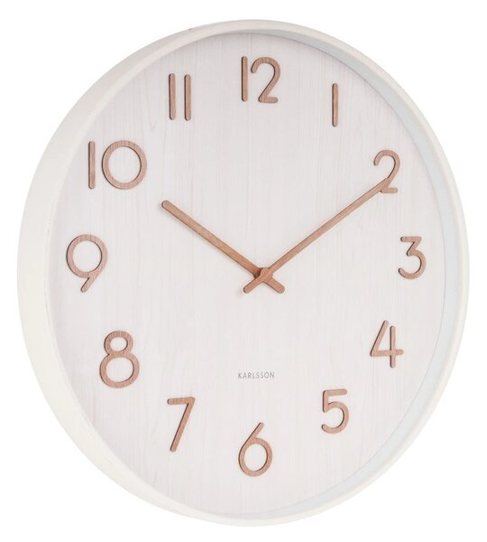 Designové nástěnné hodiny 5809WH Karlsson 40cm