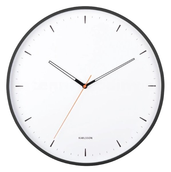 Designové nástěnné hodiny 5940BK Karlsson 40cm