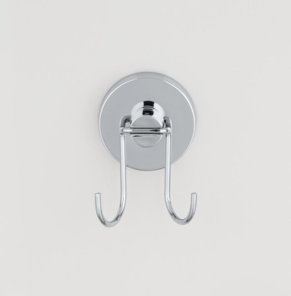 WENKO 20877100-Stěrka VACUUM-LOC RUND STAH 24,5x25 cm nerez/lesk. chrom/stříbrná