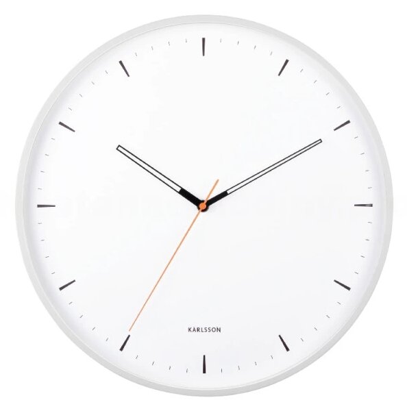 Designové nástěnné hodiny 5940WH Karlsson 40cm