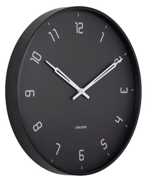 Designové nástěnné hodiny 5950BK Karlsson 40cm