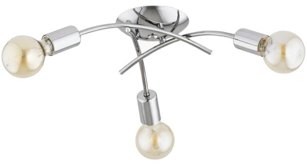 Přisazený lustr TORIZO 3xE27/15W/230V lesklý chrom