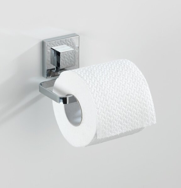 WENKO 22687100-Držák toaletního papíru VACUUM-LOC QUADRO ED 14x11 cm lesk. chrom