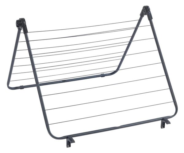 WENKO 63003100 - Sušák na prádlo CHAMPION 65x114 cm černá