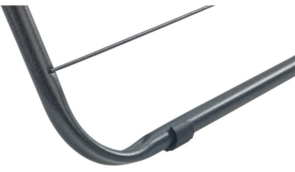 WENKO 63003100 - Sušák na prádlo CHAMPION 65x114 cm černá