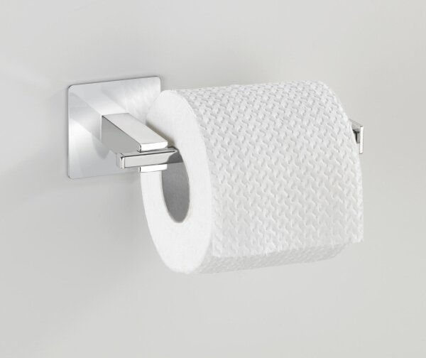 WENKO 23859800 - Držák toaletního papíru TURBO-LOC QUADRO ED 16,5x6,5 cm nerez