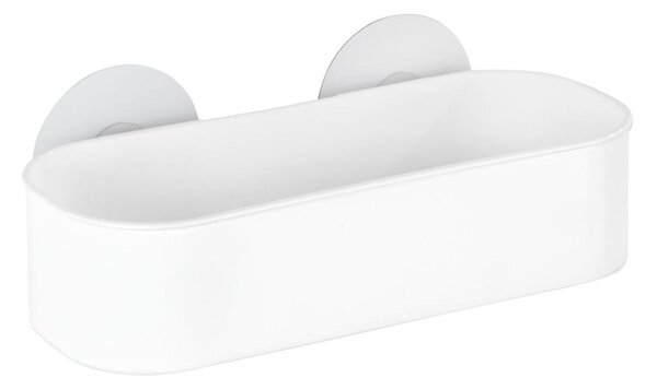 WENKO 21824100-Police OSIMO KUNSTSTOFF 27x12 cm bílá/čirá