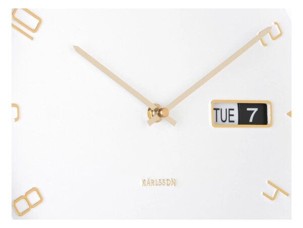 Designové nástěnné hodiny 5953WH Karlsson 30cm