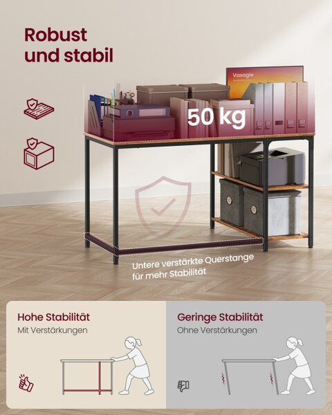 Rohový pracovní stůl LWD136KD01