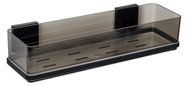 WENKO 71446800 - Polička VACUUM-LOC QUADRO ED 38,5x14,5 cm černá