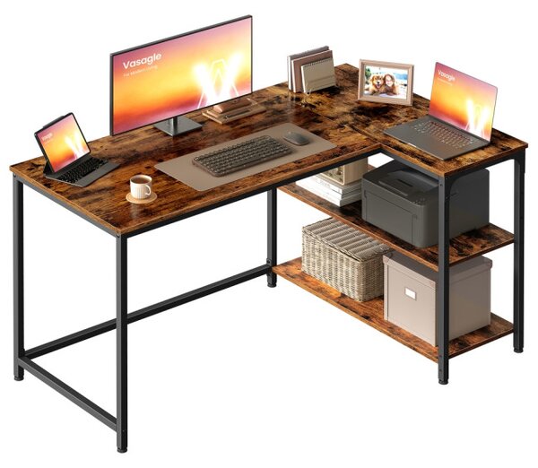 Rohový pracovní stůl LWD136KD01