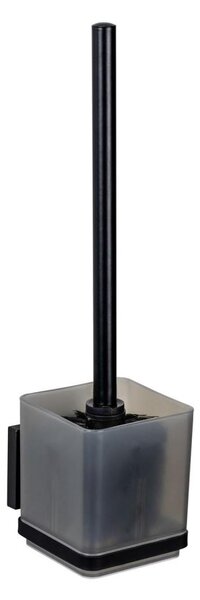 WENKO 71450800 - WC set VACUUM-LOC QUADRO ED 9,5x37 cm černá
