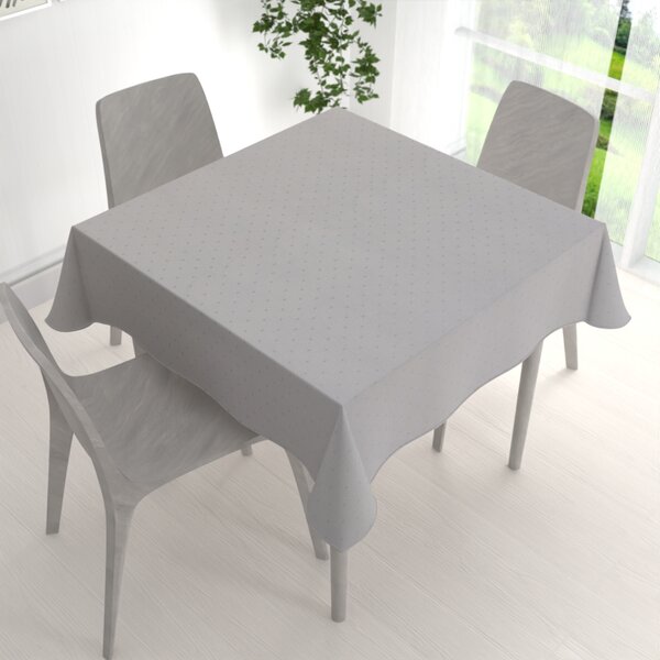 Biante Teflonový čtvercový ubrus TF-080 Obdélníčky na šedém 40x40 cm